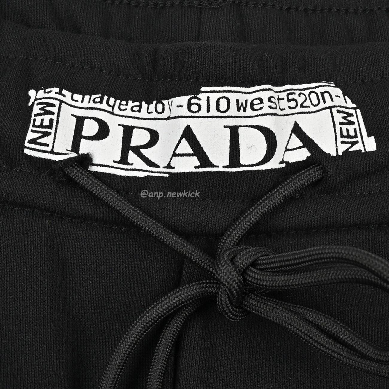 Prada Triangle Letter Logo Printed Shorts (5) - newkick.app